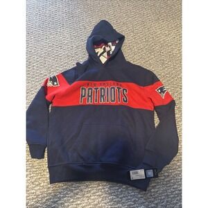 New England Patriots NFL Team Apparel Youth‎ Pullover Hoodie Size M 10/12